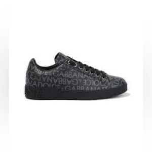 Men’s Dolce & Gabbana Portofino coated jacquard sneakers US 6